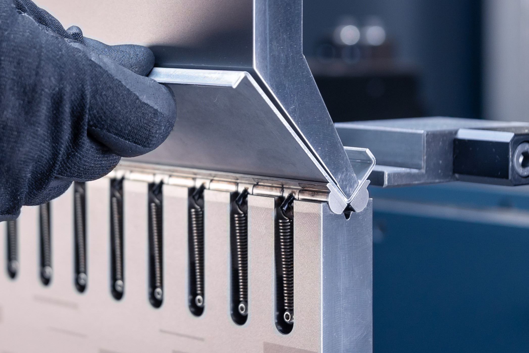 Biegen von rostfreiem Stahl